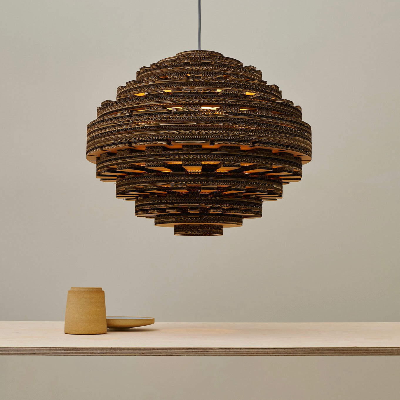 Carton Chandelier